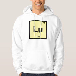 Veste À Capuche Lu - Musique de Luth Chimie Symbole du tableau pér