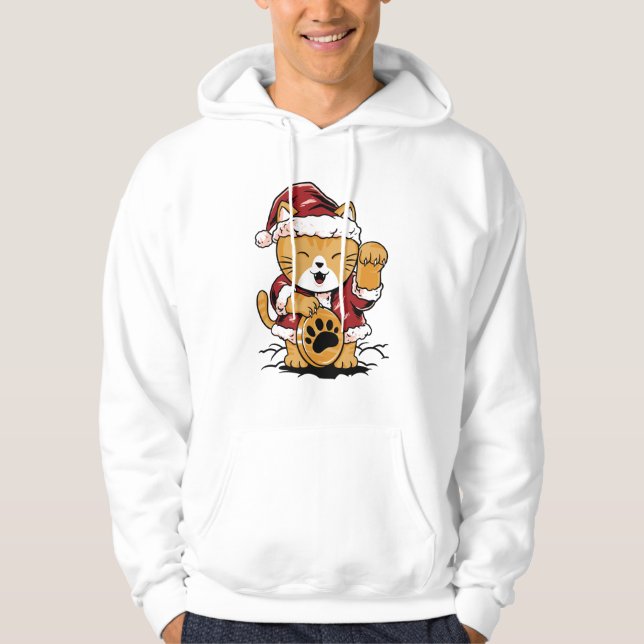 Veste À Capuche Lucky Meow (Devant)