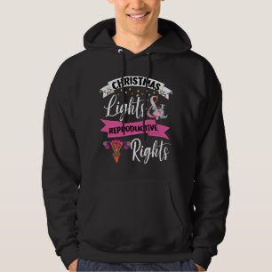 Veste À Capuche Lumières De Noël Féministes Et Droits En Matière D
