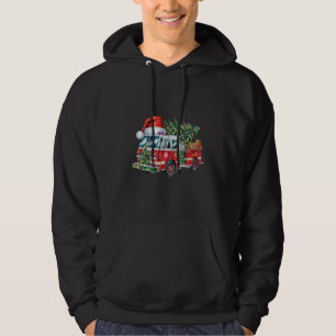 Veste À Capuche Lumières de sapin de Noël Chapeau de Père Noël de 
