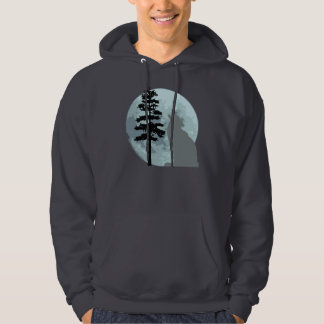 Veste À Capuche Lune de loup gris
