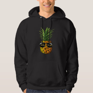 Veste À Capuche Lunettes de soleil à l'ananas Plages d'Aloha Hawai