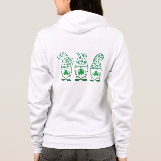 Veste À Capuche Lutins de la Saint-Patrick-67845 (Dos)