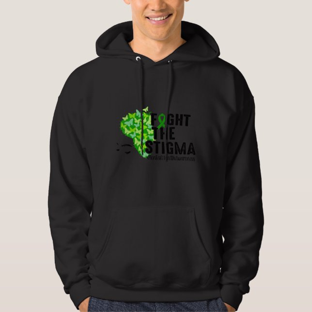 Veste À Capuche Lutter contre la stigmatisation et la sensibilisat (Devant)