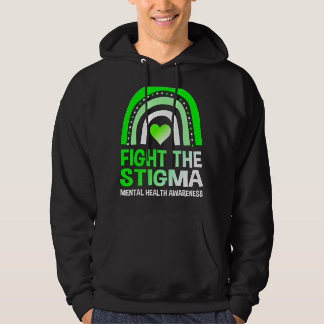 Veste À Capuche Lutter contre la stigmatisation et la sensibilisat (Devant)