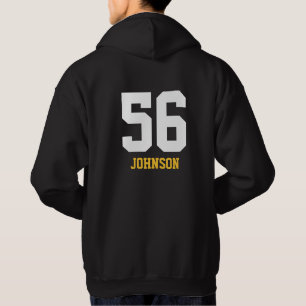 Veste À Capuche LYFL 01 Logo Lassen Blanc Personnalisé Homme