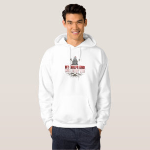 Veste À Capuche Ma Copine Vous Enterrera Drôle Gothique