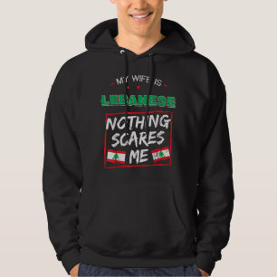 Veste À Capuche Ma femme est la racine du patrimoine libanais de l