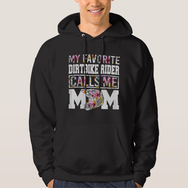 Veste À Capuche Ma Fu Ma Mon Motard Préféré M'appelle (Devant)
