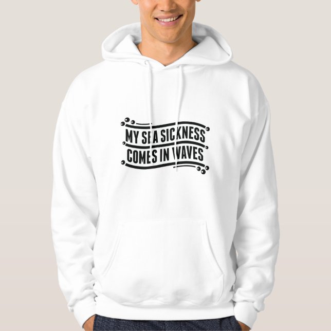 Veste À Capuche Ma maladie de la mer (Devant)