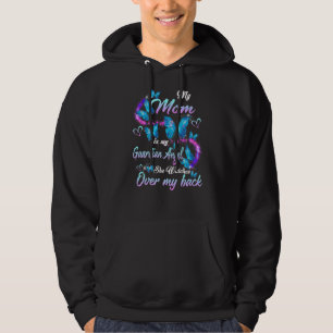 Veste À Capuche Ma Mère Est Mon Ange Gardien Qu'Elle Regarde Sur M