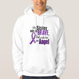 Veste À Capuche Ma soeur est un Cancer pancréatique d'ange