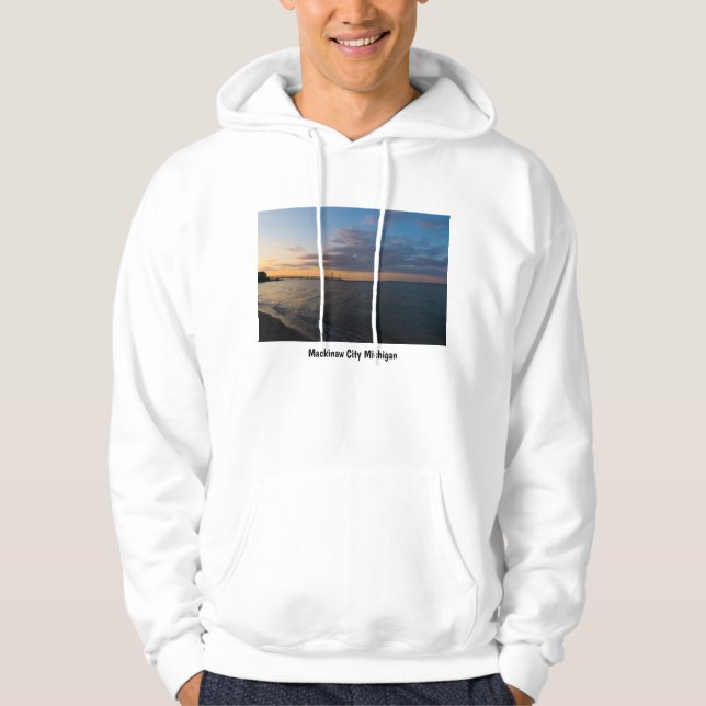 Veste À Capuche Mackinaw City Dusk (Devant)