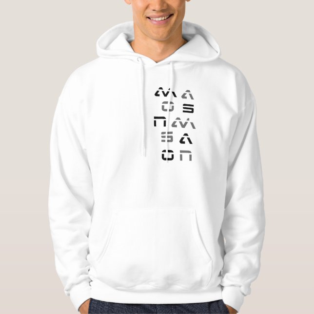 VESTE À CAPUCHE MAÇON (Devant)