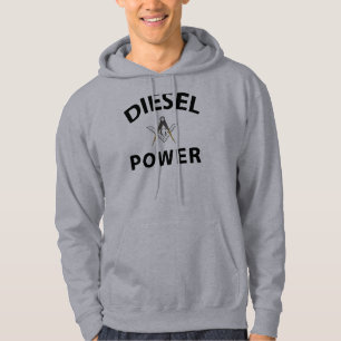 Veste À Capuche Maçons de camionnage à moteur diesel