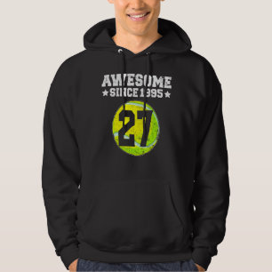Veste À Capuche Magnifique Depuis 1995 Tennis 27e Anniversaire 27 