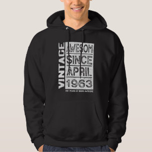Veste À Capuche Magnifique depuis avril 1963 60e anniversaire