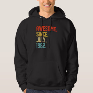 Veste À Capuche Magnifique depuis juillet 1982 40 ans 40e annivers