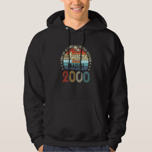 Veste À Capuche Magnifique depuis mars 2000 Vintage 22e anniversai