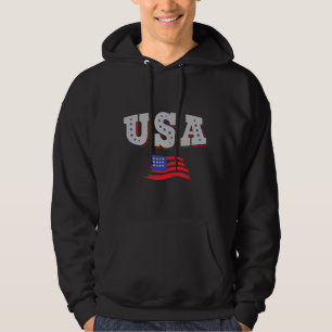 Veste À Capuche Maillot de footballeur de la sélection américaine 