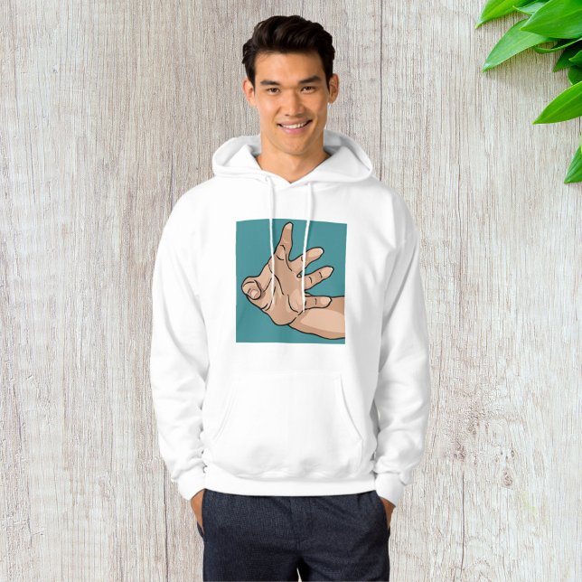 Veste À Capuche Main tendue en perspective (Créateur téléchargé)