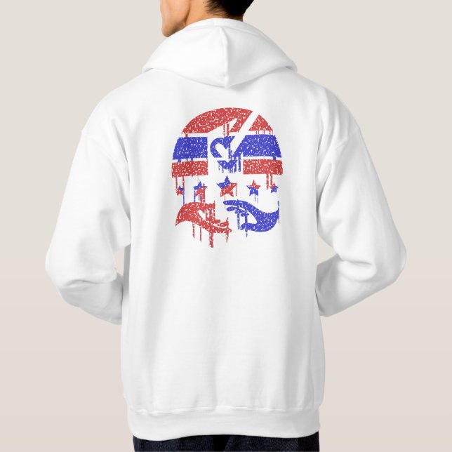 Veste À Capuche Mains d'unité (Dos)