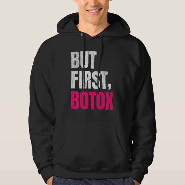 Veste À Capuche Mais Les Premiers Discours Botox (Devant)