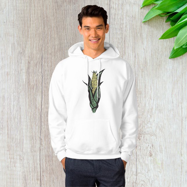 Veste À Capuche Maïs sur l'Épi Ferme Rustique Légume (Créateur téléchargé)