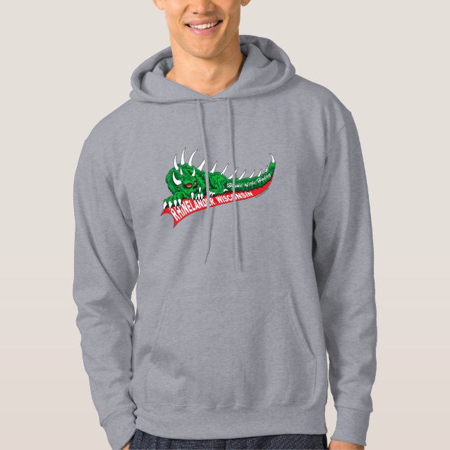 Veste À Capuche Maison du Hodag Rhinelander Wisconsin (Devant)