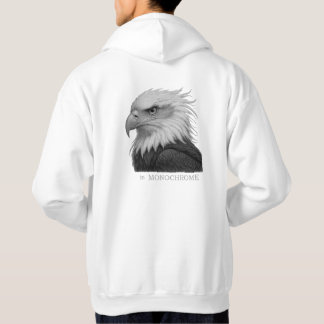Veste À Capuche "Majesty in Monochrome - Eagle Graphic"