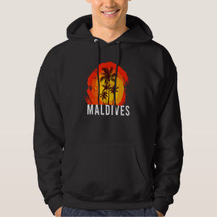 Veste À Capuche Maldives I Palms I Maldives Diver Vacationale Tour