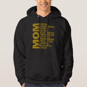 Veste À Capuche Maman aimer comprendre patient douce maman vie m