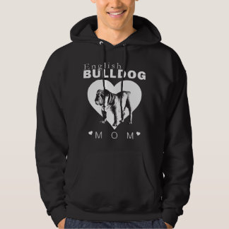 Veste À Capuche Maman Bouledogue Anglais