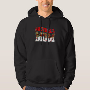 Veste À Capuche Maman de baseball Maman Sport Léopard Jour de mat