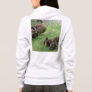 Veste À Capuche Maman de canard et chemise de canetons
