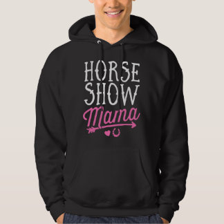 Veste À Capuche Maman de Show Équestre Équitation Cavalier Mère