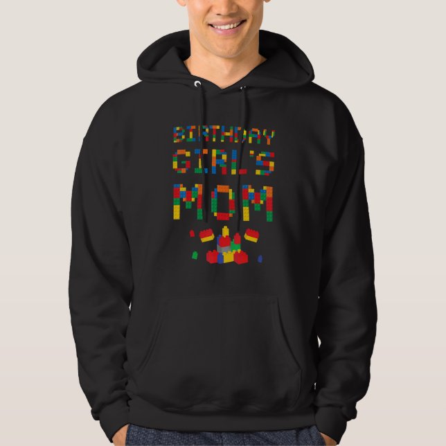 Veste À Capuche Maman du Maître de la brique Constructeur Blocs de (Devant)