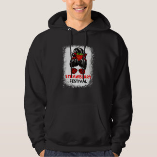 Veste À Capuche Maman Mignonne Filles Fraises Festival Amoureux de
