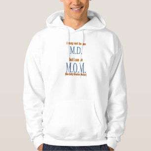 Veste À Capuche Maman-Orange-n-Bleu