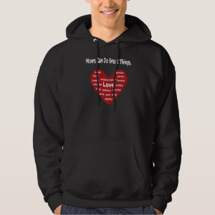 Veste À Capuche Maman Saint Valentin Chemise de tous les jours Che
