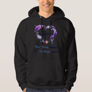Veste À Capuche Maman Ton Aile Était Prête Mais Mon Coeur N'Était 