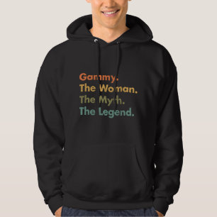 Veste À Capuche Mamie La Femme Le Mythe La Légende Grand-mère Ap