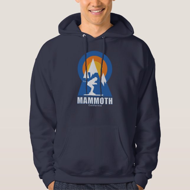 Veste À Capuche Mammoth Mountain Ski Sunset Retro (Devant)