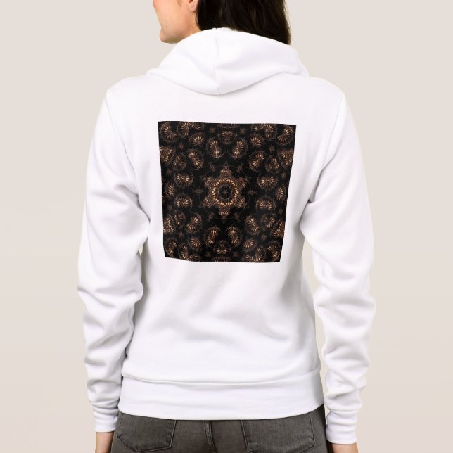 Veste À Capuche Mandala de l'âge de bronze (Dos)