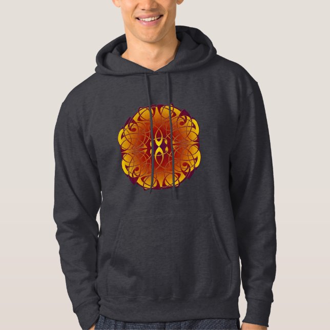 Veste À Capuche Mandala de Sun de Celtic (Devant)