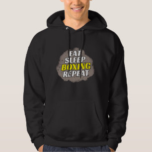 Veste À Capuche manger dormir boxe répéter