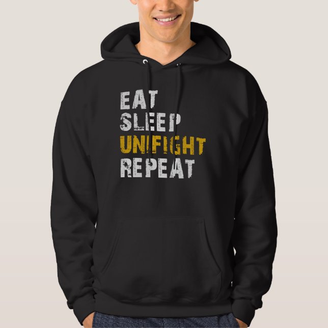 Veste À Capuche manger dormir Unifight (Devant)