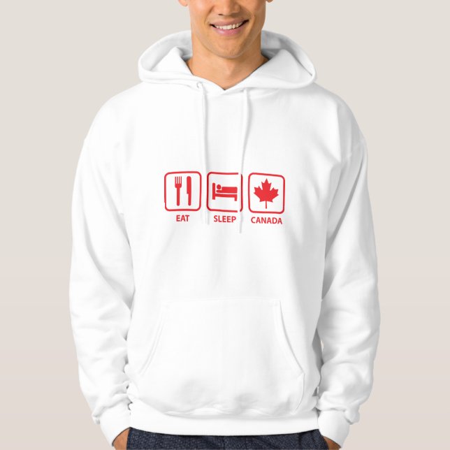 Veste À Capuche Manger Sommeil Canada (Devant)