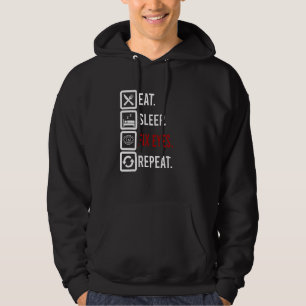 Veste À Capuche Manger Sommeil Fixer les yeux Ophtalmologiste Cont