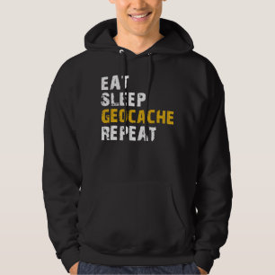 Veste À Capuche manger sommeil géocache